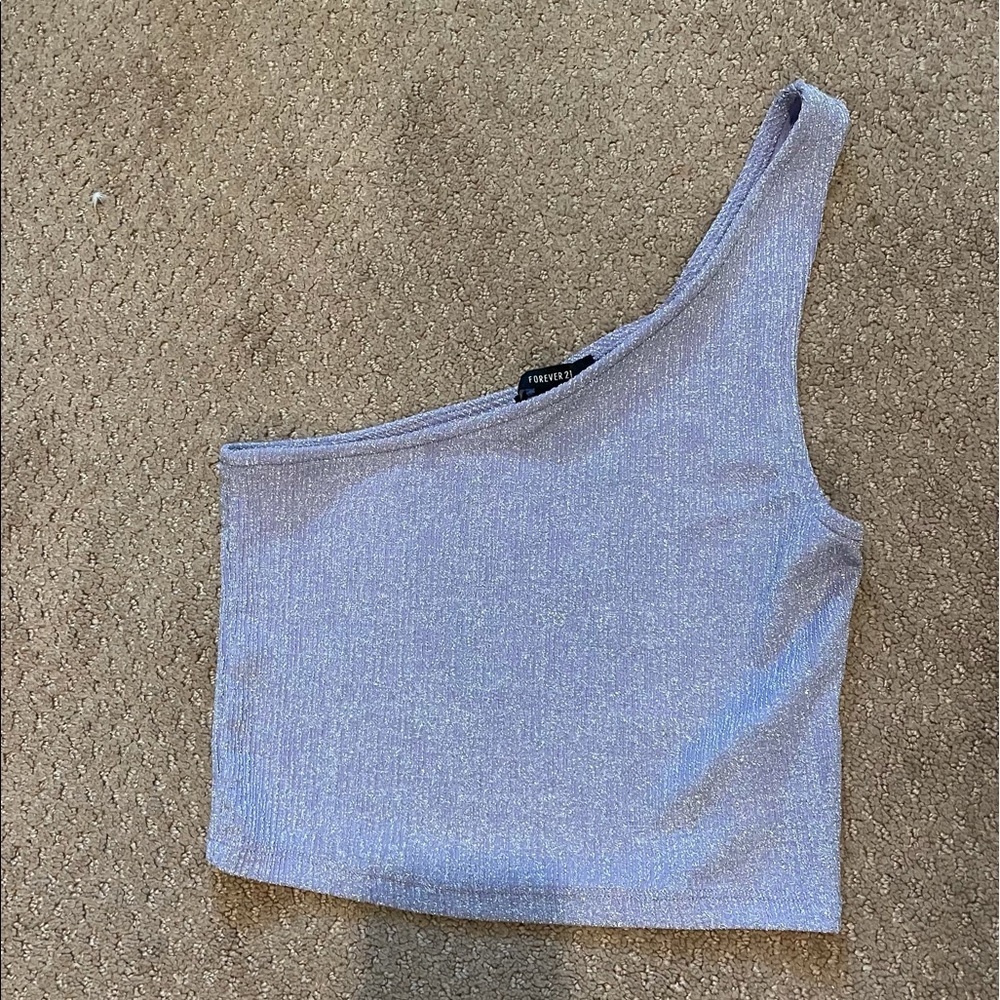 Forever 21 Sparkly Crop